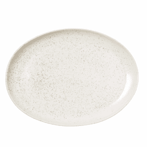 Nordic Vanilla Oval Plate